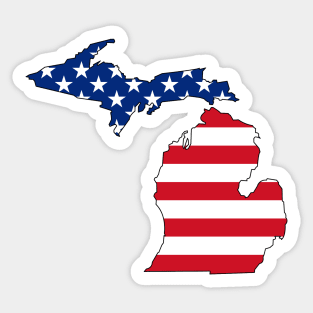 Michigan USA Sticker